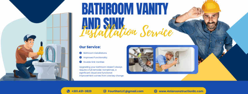 BATHROOM VANITY AND SINK INSTALLATION SERVICES