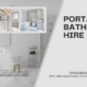 Grey And Black Minimalist Bathroom Facebook Ad