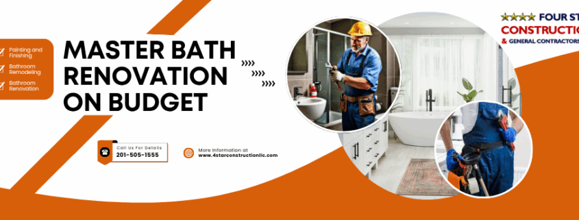 MASTER BATH RENOVATION ON A BUDGET